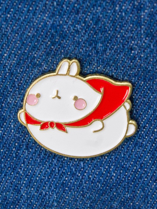 Значок &quot;Bunny superman&quot; 