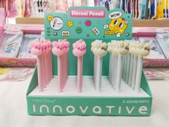 Вечный карандаш "Rabbit", mix, шоу-бокс 36 шт.