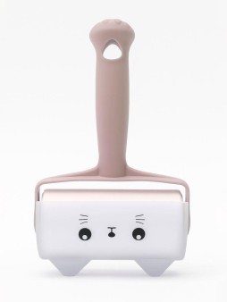 Ролик для чистки одежды в футляре "Сute pink kitty", 10 см*60 листов