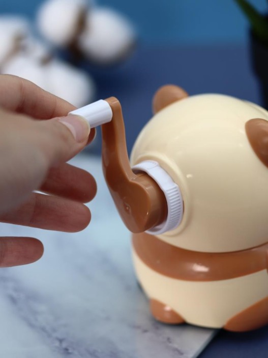 Точилка для карандашей механическая &quot;Evil capybara&quot;, light brown 