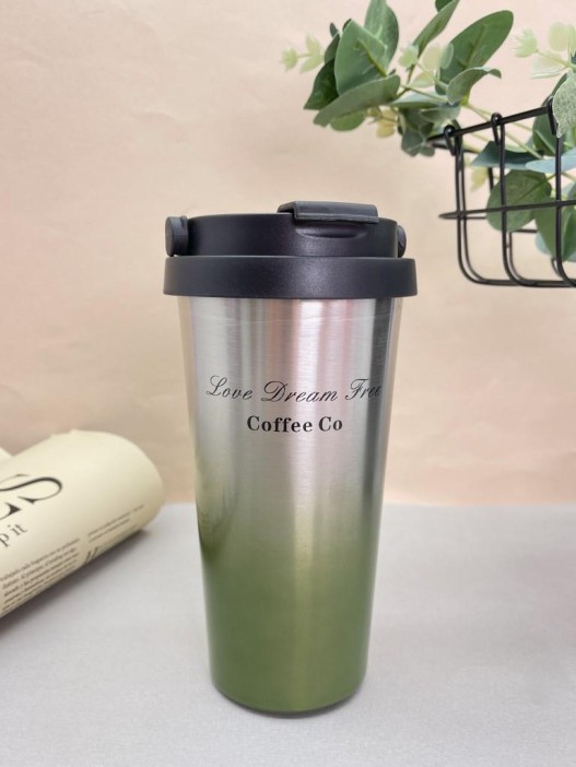 Термокружка &quot;Beautiful&quot;, green (500 ml) 