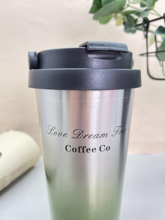 Термокружка &quot;Beautiful&quot;, green (500 ml) 