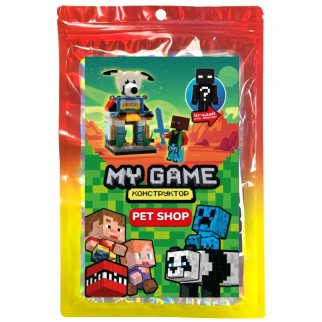 Набор для конструирования "My Game. Pet shop", 108 деталей