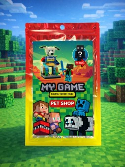 Набор для конструирования "My Game. Pet shop", 108 деталей