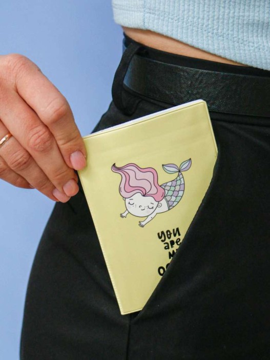 ОБЛОЖКА ДЛЯ ПАСПОРТА «You are my ocean», плотность 560 мкм 