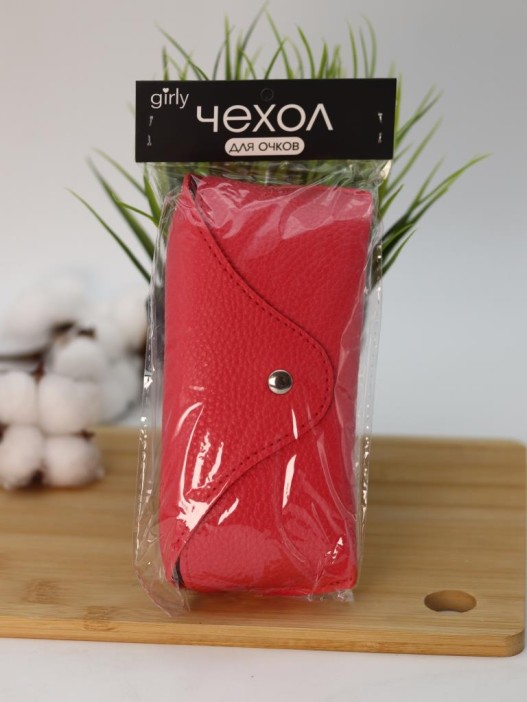 Чехол для очков GIRLY &quot;Urban Click&quot;, red 
