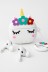 Чехол для AirPods Pro &quot;Unicorn in flowers&quot;, white 