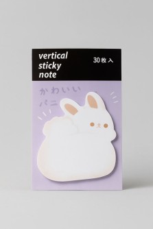 Блок стикер для записей "Hare", purple