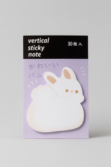 Блок стикер для записей "Hare", purple