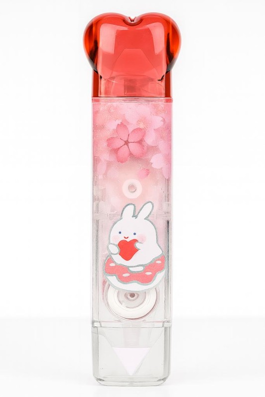Корректор двусторонний &quot;A gentle heart&quot;, 4м*5мм, red 