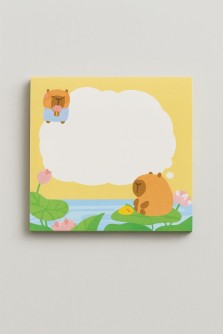 Блок стикер для записей "Capyday", orange