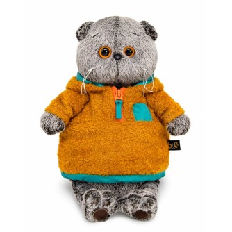 Мягкая игрушка "Кот Басик в анораке" (25 см)