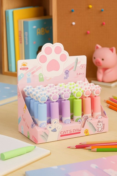 Маркер текстовыделитель &quot;Soft paw&quot;, mix 