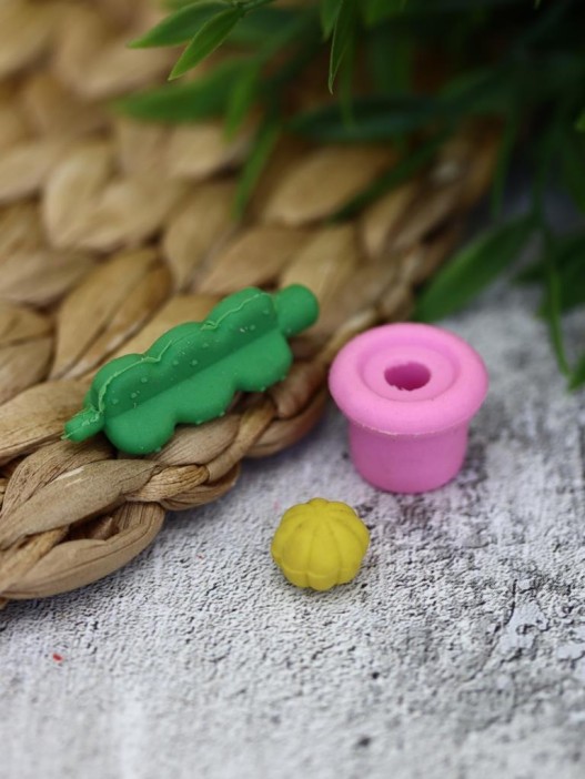 Ластики &quot;Cactus&quot;, 4 шт. в наборе 