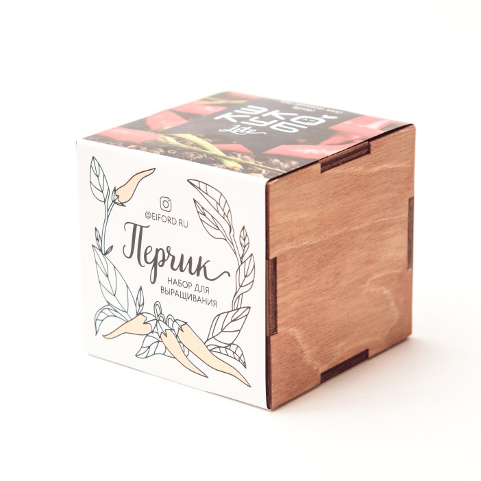 Набор для выращивания &quot;Экокуб Magicme&quot; - Перчик 