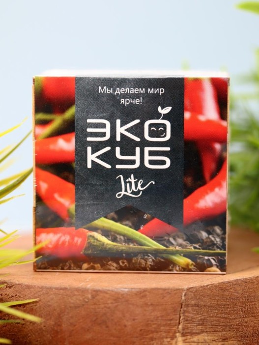 Набор для выращивания &quot;Экокуб Magicme&quot; - Перчик 