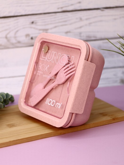 Ланчбокс &quot;Square&quot;, pink (1100 мл) 