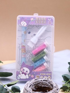 Клеевая ручка с блестками 4 цвета &quot;Magic Lulu&quot;, blue