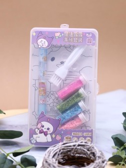 Клеевая ручка с блестками 4 цвета "Magic Lulu", blue