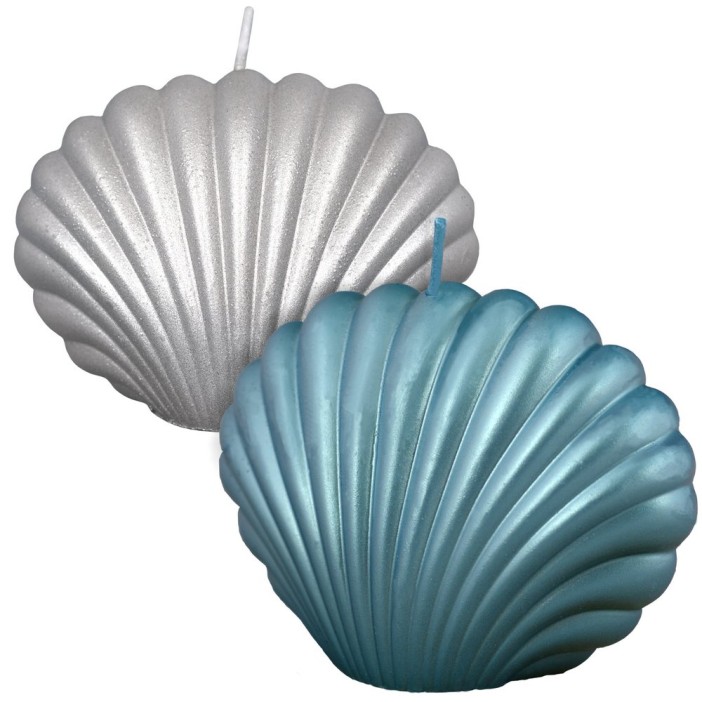 Свеча декоративная &quot;Ракушка&quot; (4,5х9х6,5см) 