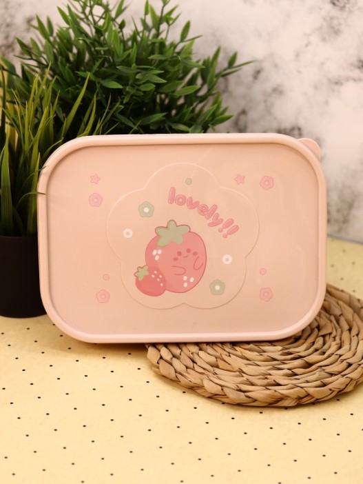 Ланчбокс &quot;Tasty dinner&quot;, pink (1000 мл) 