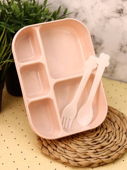 Ланчбокс &quot;Tasty dinner&quot;, pink (1000 мл) 