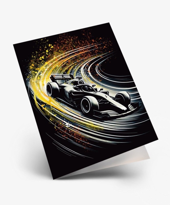 Набор двойных мини открыток 10 шт. &quot;Болид&quot;, 6.5*8см 