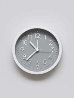 Часы-будильник «Balance line», gray