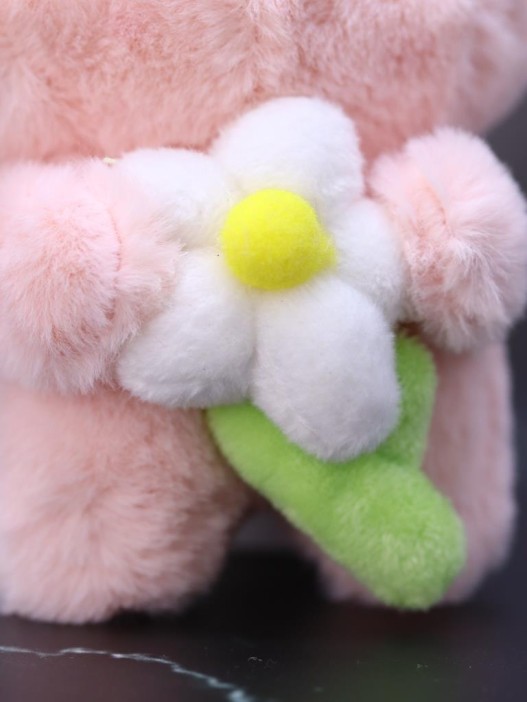 Плюшевый брелок "Pig flower dream", pink (12 см) 