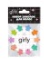Набор заколок для волос GIRLY 10 шт. "Цветы", радуга 