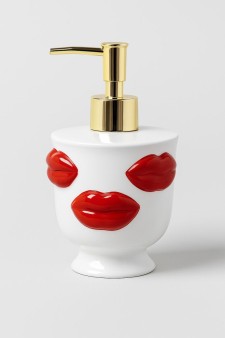 Дозатор для жидкого мыла iLikeGift "Чувственные губы", 400мл