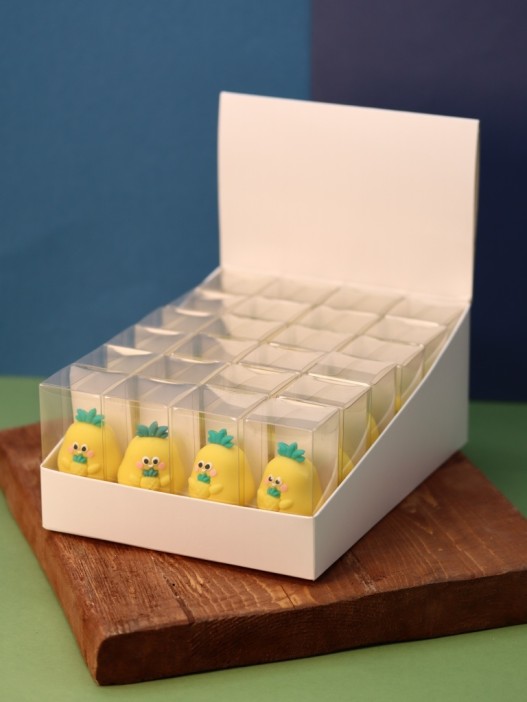 Точилка для карандашей &quot;Pineaple&quot;, шоу-бокс 24 шт. 