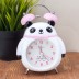 Часы-будильник "Panda bow", pink