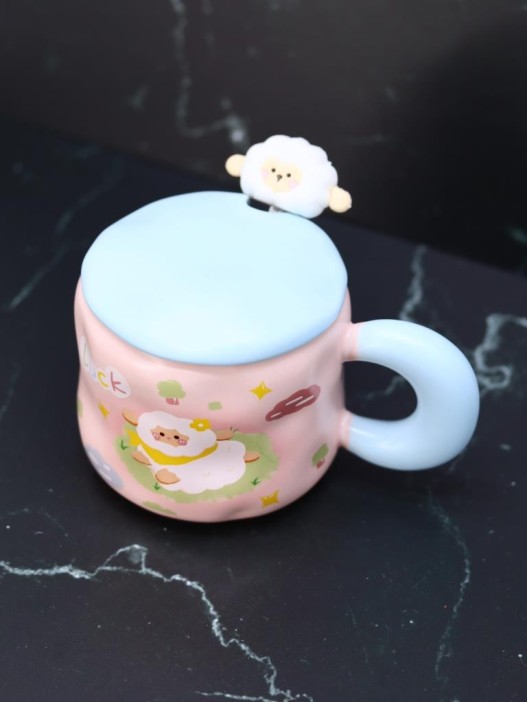 Кружка «Lucky sheep», blue (450 ml) 