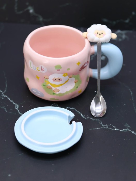 Кружка «Lucky sheep», blue (450 ml) 