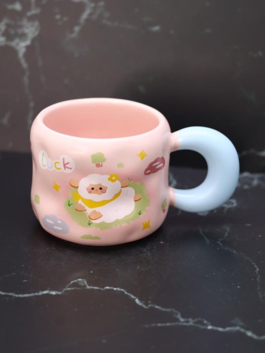 Кружка «Lucky sheep», blue (450 ml) 