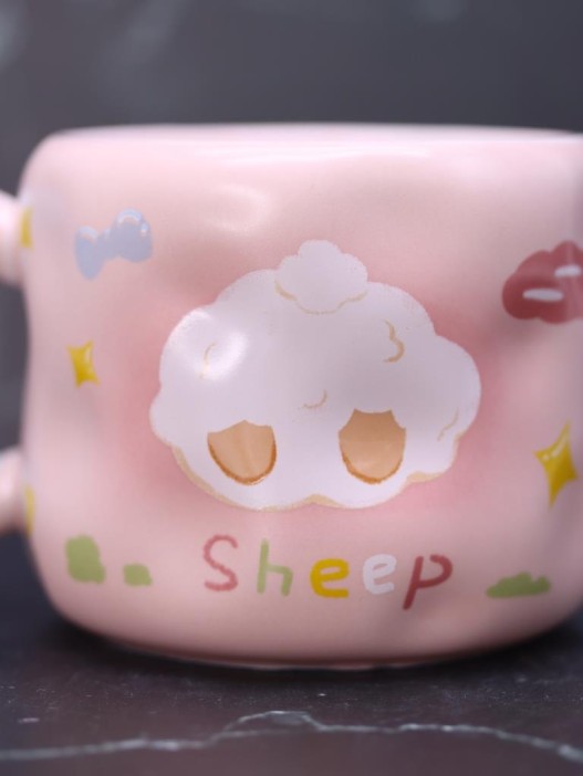 Кружка «Lucky sheep», blue (450 ml) 