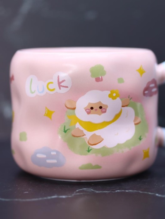 Кружка «Lucky sheep», blue (450 ml) 