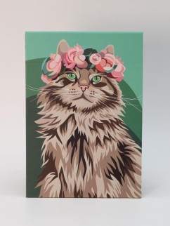 Зеркало настольное GIRLY &quot;Beautiful cat&quot;, 15*22 см