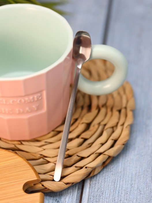 Кружка «Welcome the day», pink (320 ml) 