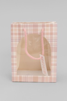 Пакет подарочный «Nice», pink (18*23*10)