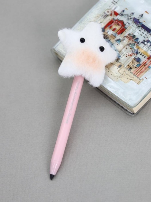 Бесконечный карандаш &quot;Cute Plush Stars&quot;, white 