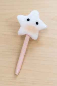 Бесконечный карандаш "Cute Plush Stars", white