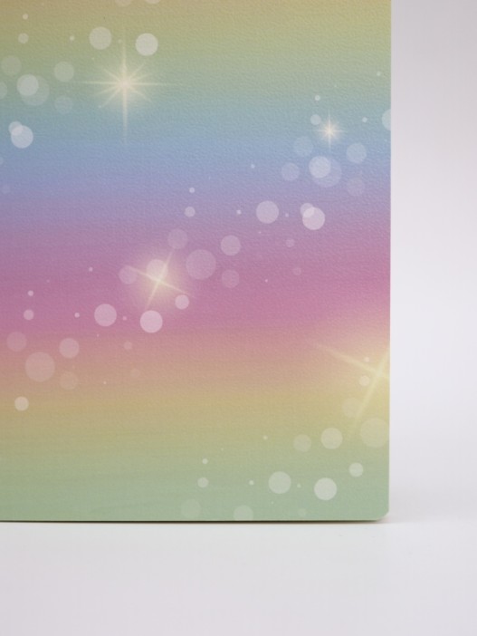 Блокнот (А5) "Rainbow pattern", yellow (14.5х21 см) 