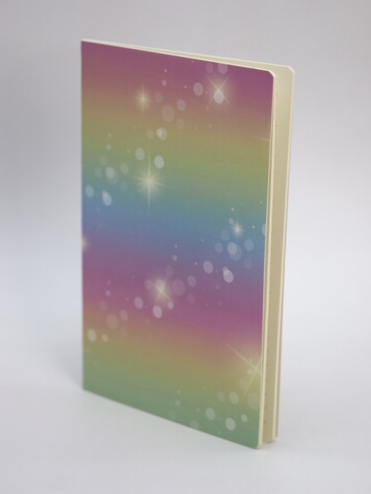 Блокнот (А5) "Rainbow pattern", yellow (14.5х21 см) 