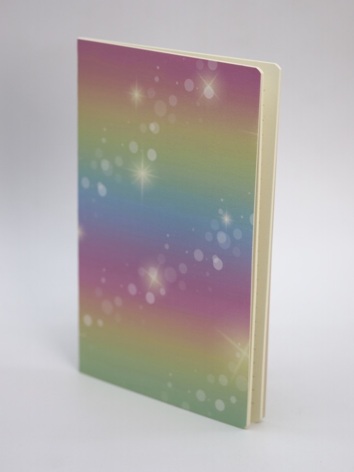 Блокнот (А5) "Rainbow pattern", yellow (14.5х21 см)