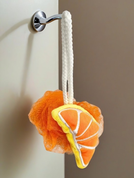 Мочалка - игрушка для душа &quot;Slice of orange&quot; 