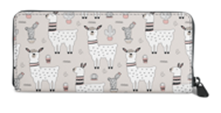 Кошелёк "Lama Cactus" 