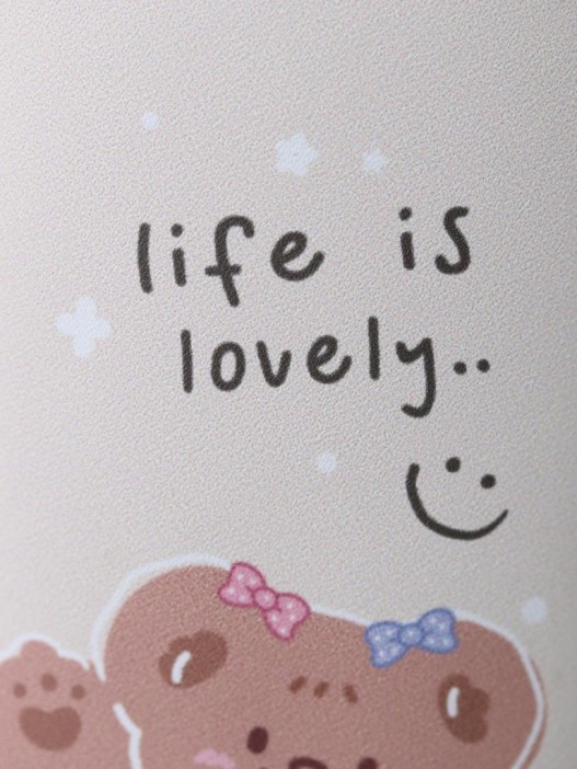 Чехол для очков "Жизнь прекрасна", желтый 