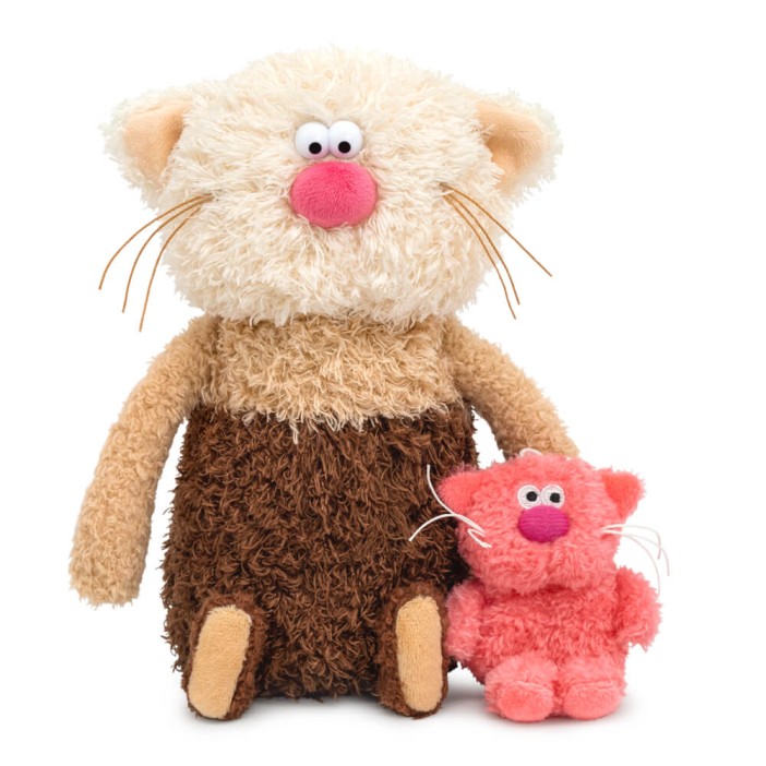 Мягкая игрушка "Капучино с Клубникой Коллекция "Сиропчики" (19 см) 